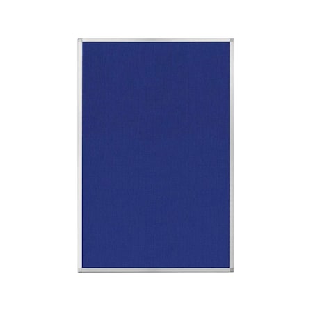 Versare Hush Panel Configurable Cubicle Partition 6' x 4' Royal Blue Fabric 1850645